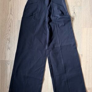 Old Navy Women's Black Wide Leg Pull On Pixie Pants